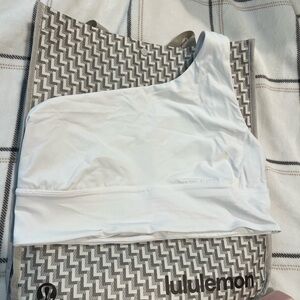 lululemon athletica White One-Shoulder Bra